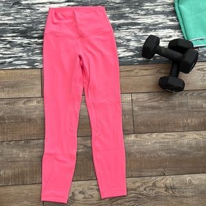 Lululemon align 25’ pink guava